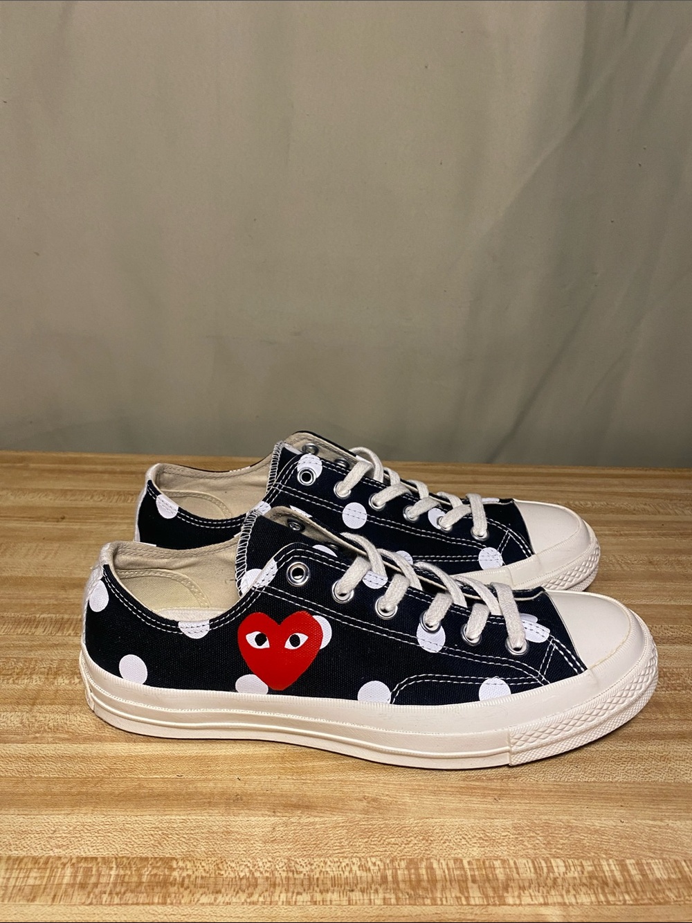 Converse Chuck 70 Ox ‘ Comme Des Garcons Play Polka Dot M 8/ W10
